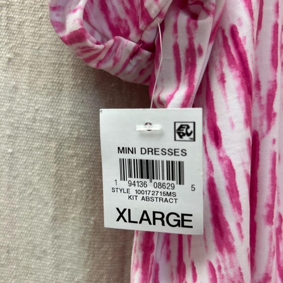 INC/ Woman’s/ NWT/ Printed V-Neck Mini Dress, Created for Macy's/ size XL - Picture 6 of 9